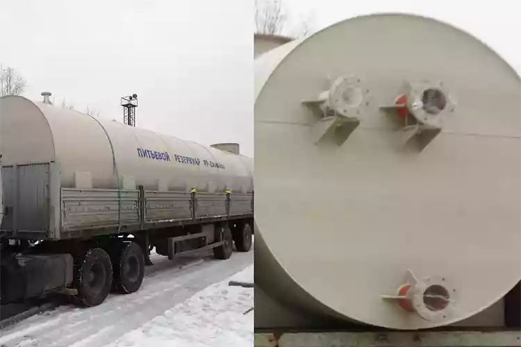Ёмкость усиленная для жидкостей, объём 1000 л