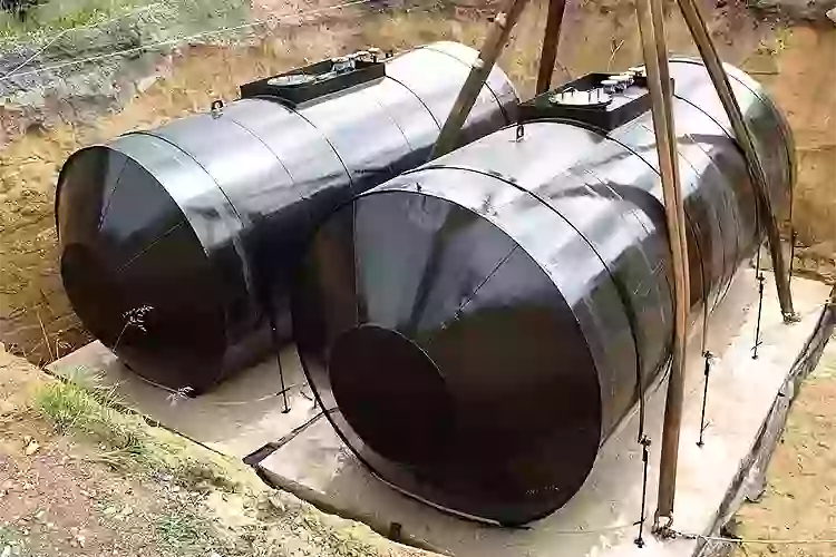 Дренажные резервуары с двойными стенками